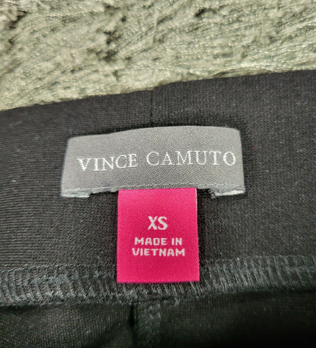 Vince Camuto Ponte Pantalone Donna XS Nero Rayon Elasticizzato Outdoor Leggings Pull-On - Foto 2 di 15