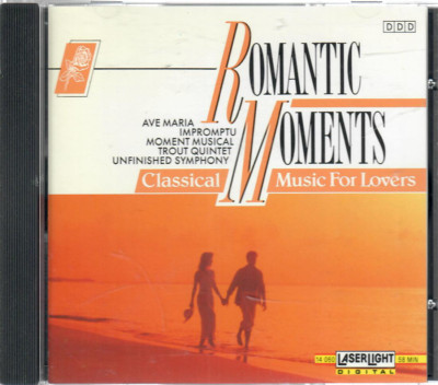 Romantic Moments - Classical Music For Lovers  {Cd] Ave maria,Impromptu,Trout
