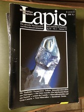Lapis Mineralienmagazin 11 Zeitschriften kompletter Jahrgang 1995 TOP Hefte!!