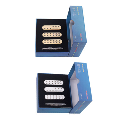 SSS Alnico V Guitar Neck Middle Bridge Humbucker Pickups for ST Strat Guitar
