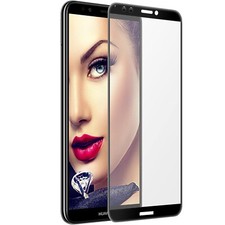 TEMPERED GLASS FILM for Huawei Y7 Pro 2018 CURVED COMPLETE PROTECTION