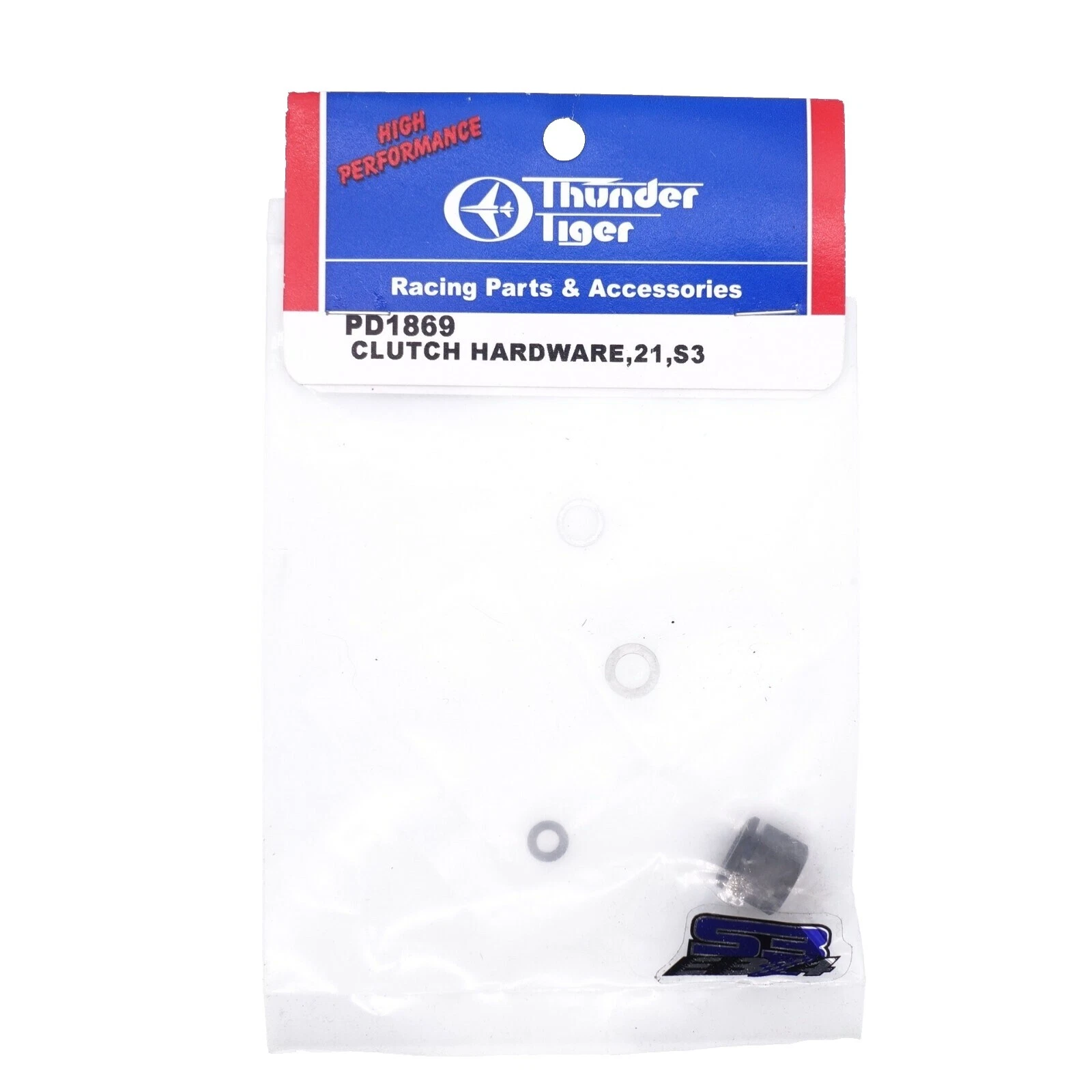 Negro Thunder Tiger para 1:10 piezas y accesorios para juguetes de radiocontrol