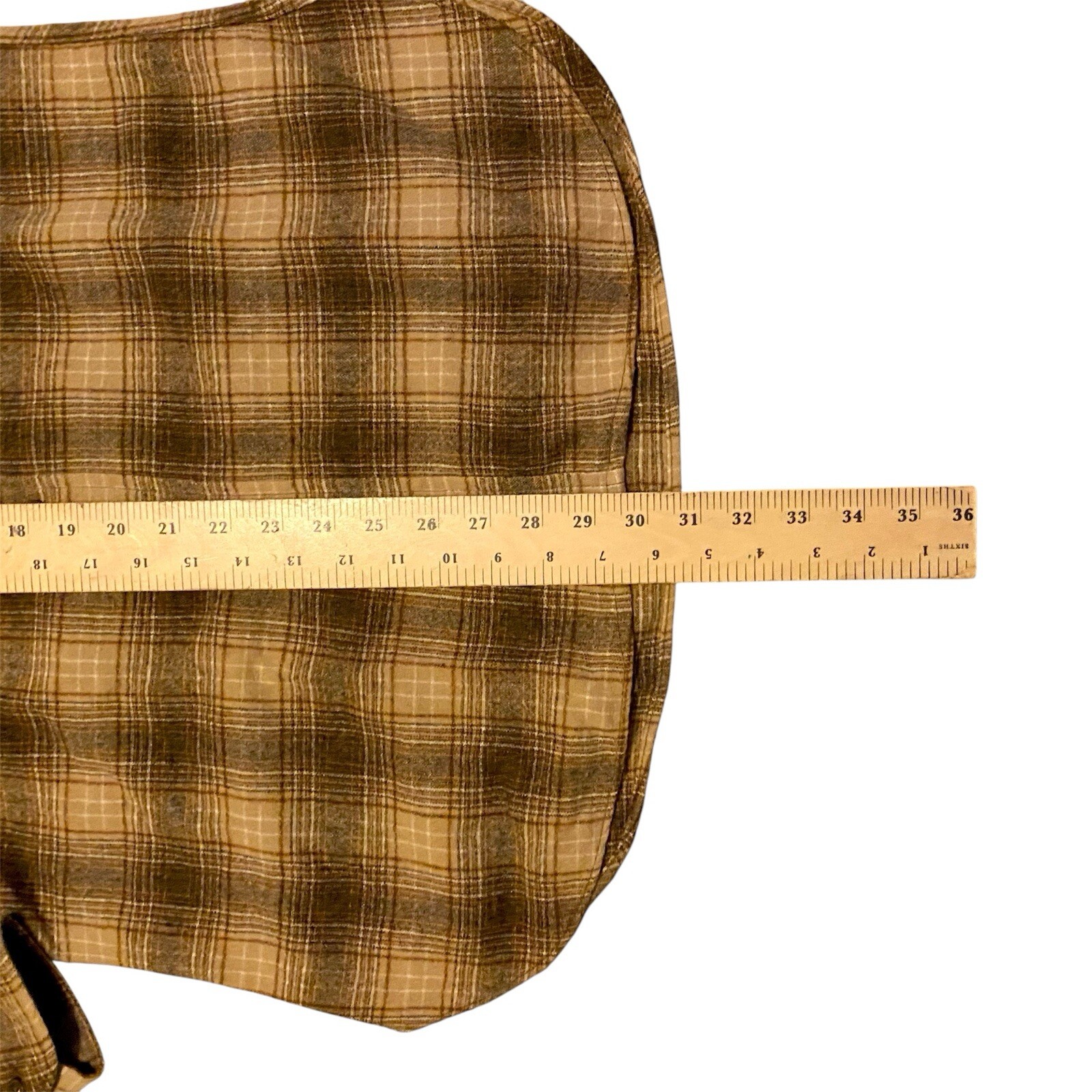 Pendleton Vintage Wool Button Up Lodge Shirt 60s … - image 7