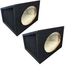 2x S1 6 x 9 Inch Car Audio Speaker Box 6x9 Enclosures with Terminal - 2 Speakers