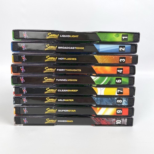 9 Volume Digital Juice SWIPES Video Transition Library DVDs Video Edit Graphics - Picture 6 of 6