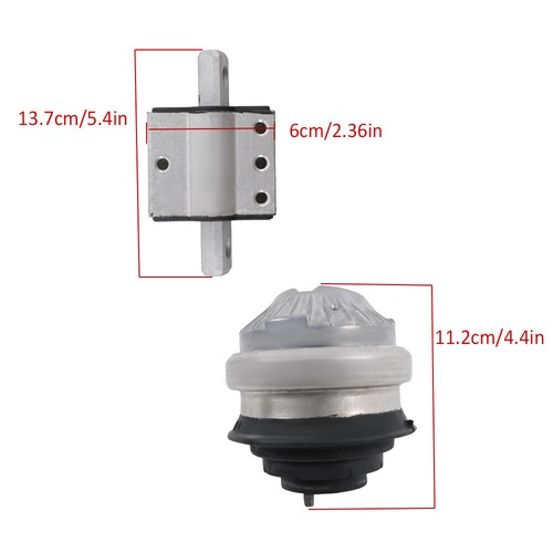 Juego de montaje de motor y transmisión LABLT 3x para Mercedes-Benz W220 2001-2006 - Imagen 4 de 15