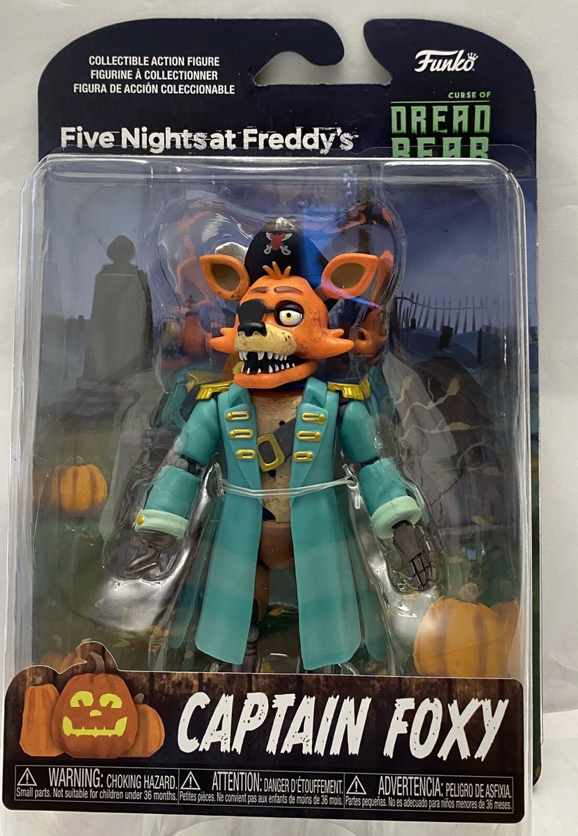 Five Nights At Freddy's Curse of Dread Bear CAPTAIN FOXY NEW | eBay