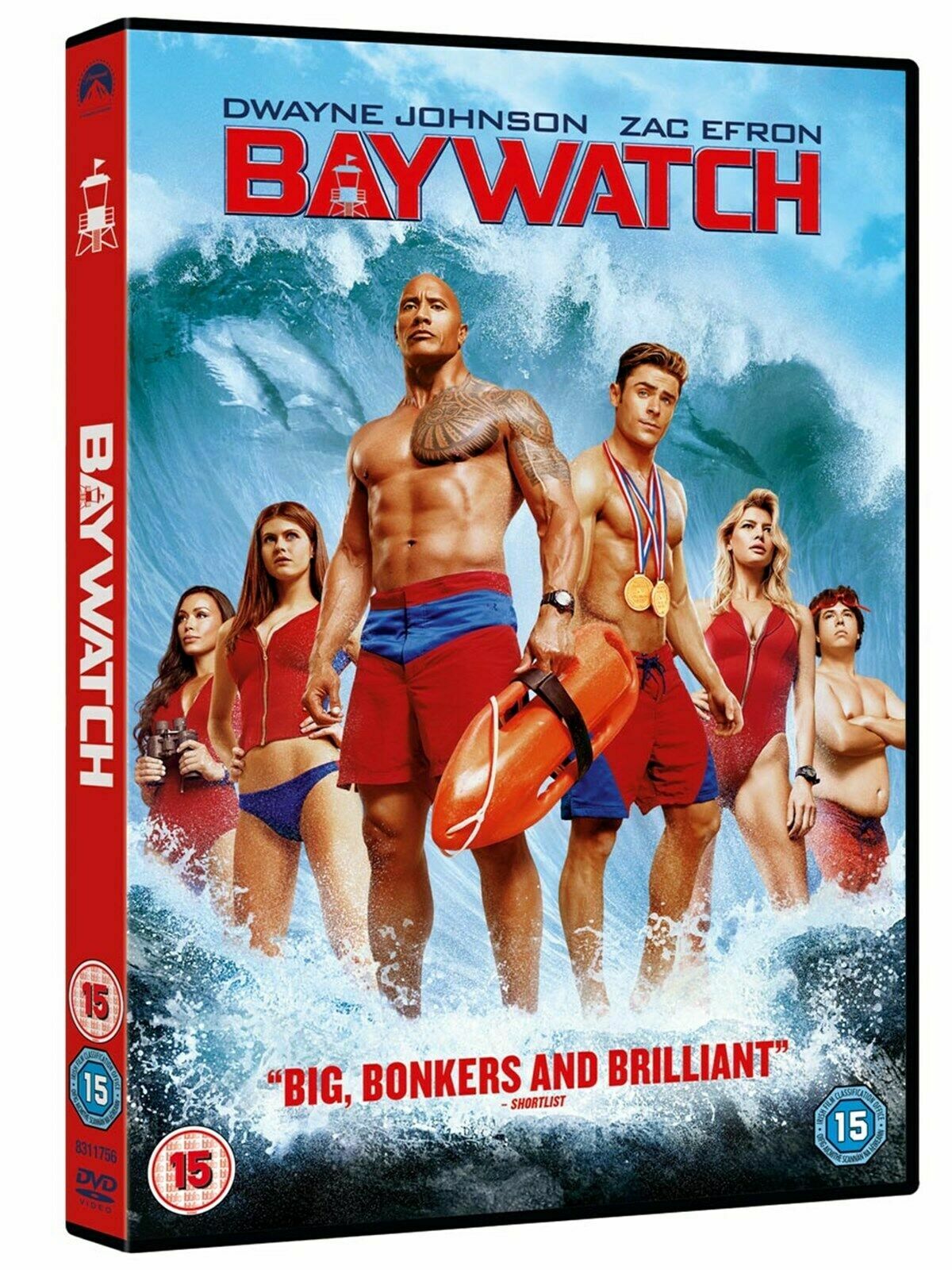 BAYWATCH - THE ROCK - NEW / SEALED DVD