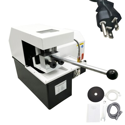 Lab Desktop Metallographic Sample Cutter Specimen Cutting Machine 220V 2800rpm