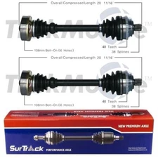 CV Axle Shaft Kit - Front Driver and Passenger Side