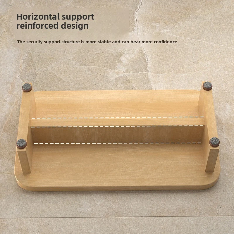 Office pedal artifact, table foot pedal, children's foot leg rest, footstool - Image 4 of 4