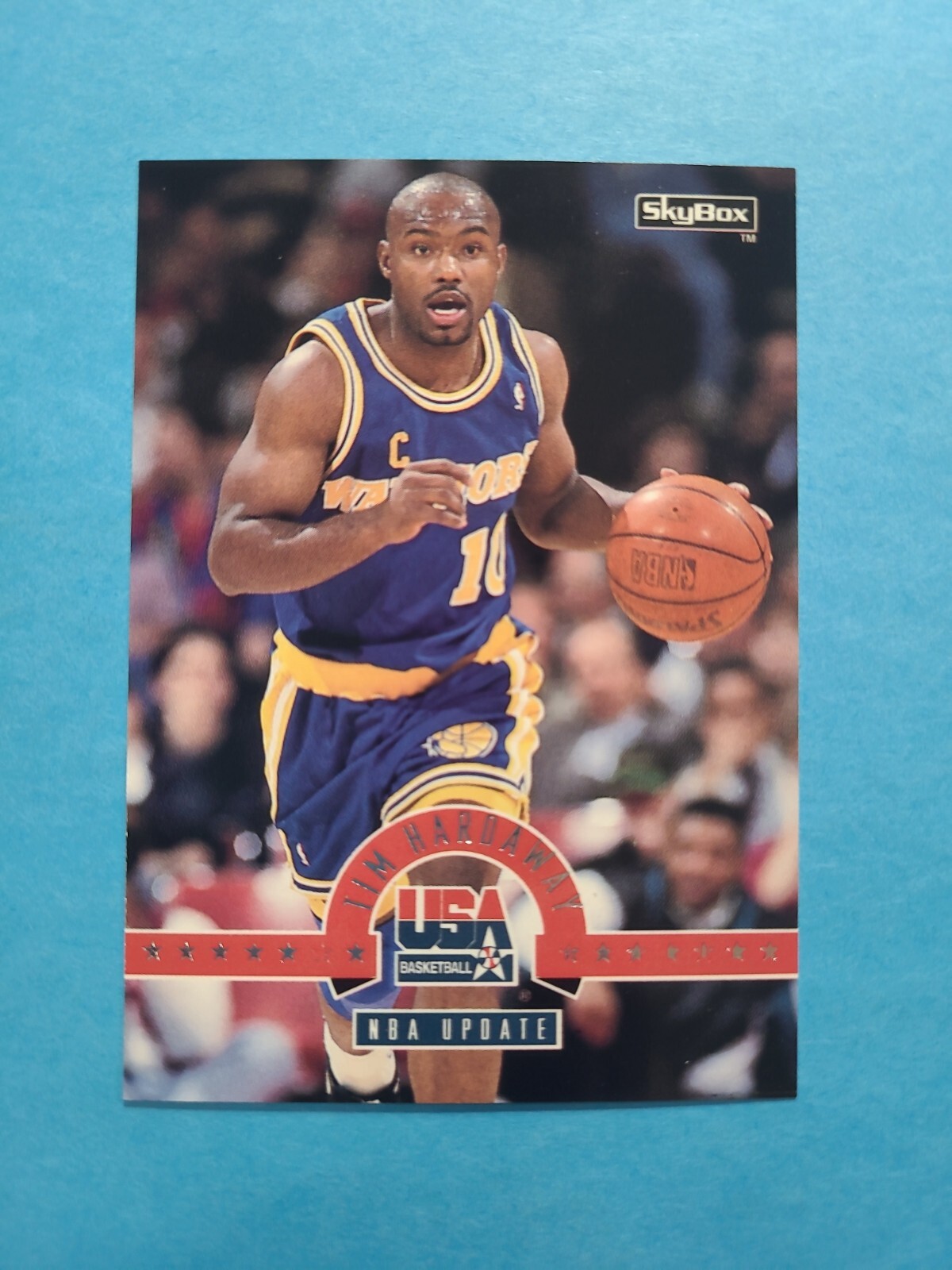 TIM HARDAWAY 1994 SKYBOX TEAM USA BASKETBALL CARD # 64 F7408