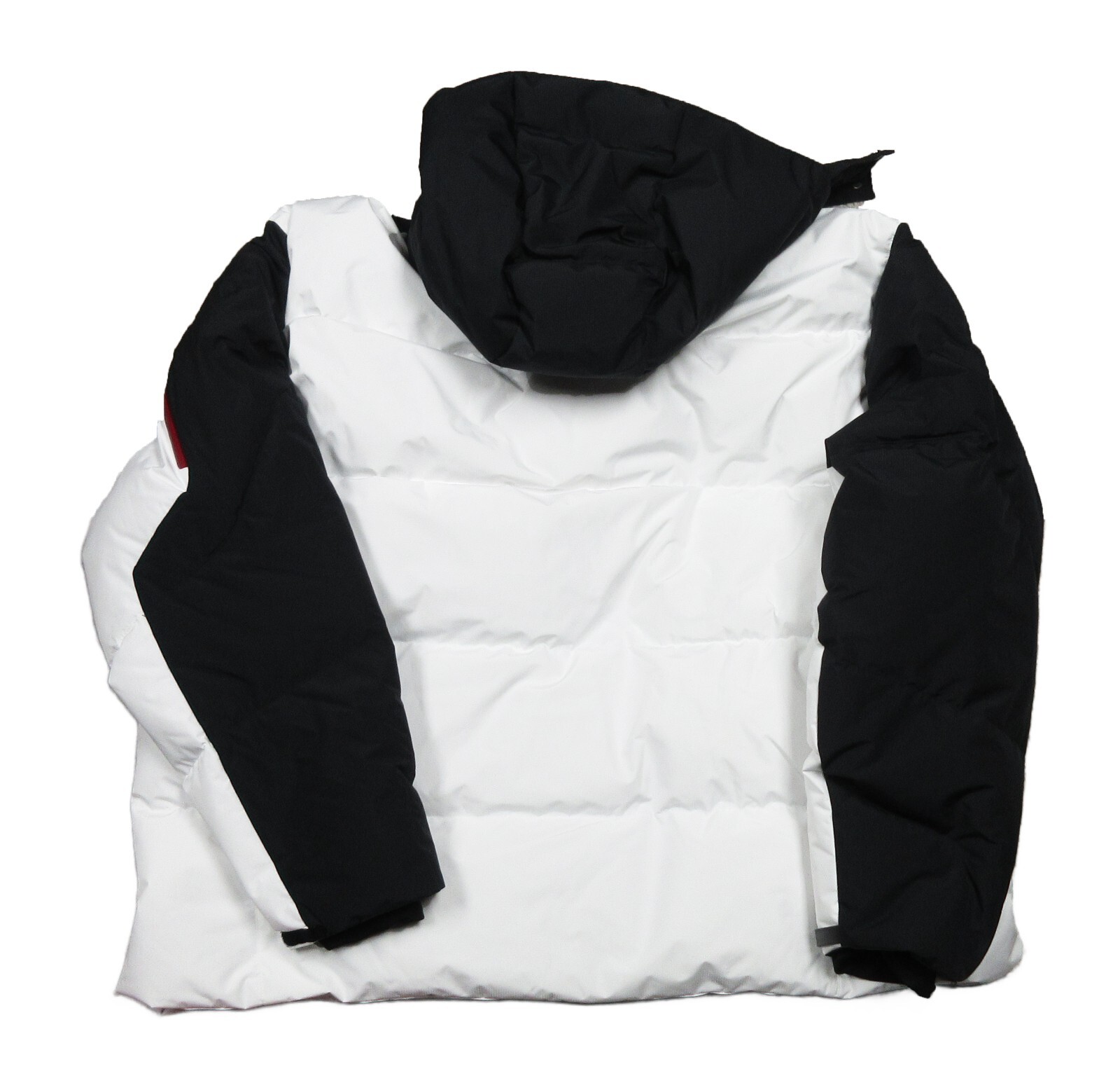 Polo Ralph Lauren Piumino Uomo Grande & Alto Bianco Nero Grande Pony Puffer
