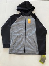 Boys Tek Gear Warm Tek Zip Up Hoodie Jacket NEW size M 10/12 retaail 34.00