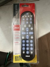 RCA 4 Device Universal Remote Control Big Button Backlit Keypad RCR4258R New