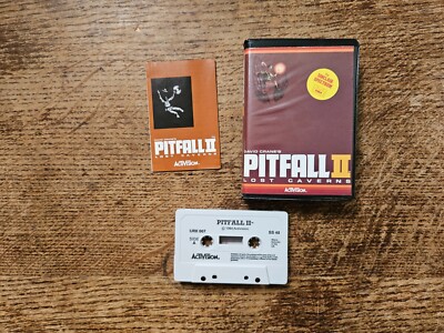 SINCLAIR ZX SPECTRUM - PITFALL II 2 THE LOST CAVERNS #BLG1 CIB ACTIVISION