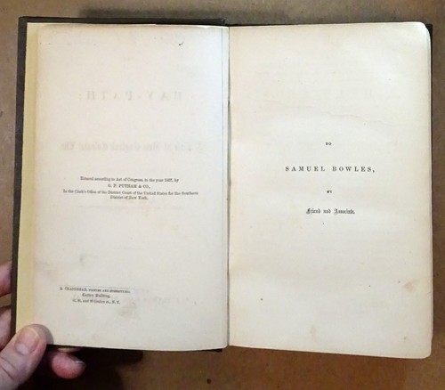 The Bay-Path: A Tale of New England Colonial Life, First Edition, 1857 - Picture 4 of 4