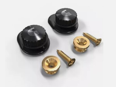 D'Addario Universal Strap Lock System Gold