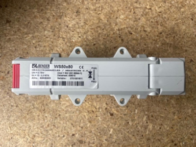 Bender WS50x80 Split-Core Measuring Current Transformer RCM EDS Used