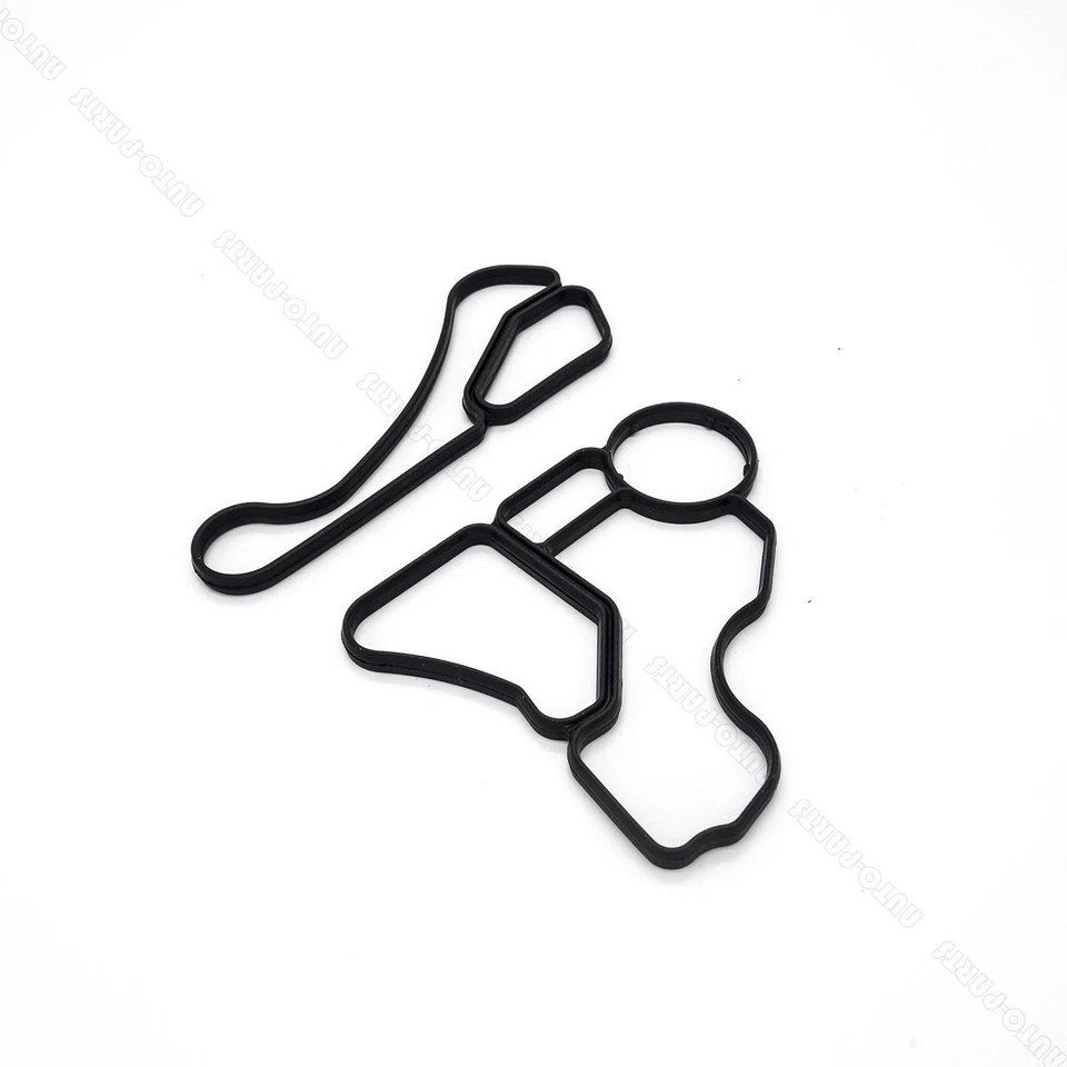 Juego de juntas de carcasa de filtro de aceite de motor y sello de enfriador para BMW E60 E61 E70 E71 E82 E90 Foto 2 de 4