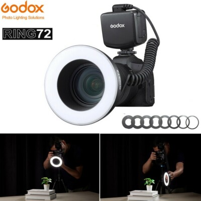 Godox RING72 Macro Ring Flash Light for Canon Nikon Olympus Pentax DSLR Cameras