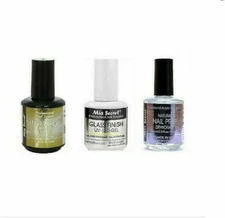Mia Secret Natural Nail Prep, No Lines Fill Line Eraser & Glass Finish -Pick