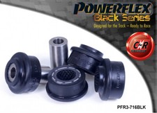 Powerflex Black RR Querlenker Außen Buchsen für Audi A6 (11 PFR3-716BLK