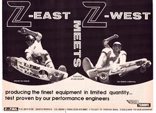 Print Ad Dogtown Z-Boys Skateboards 1982 Z-Flex Jay Adams Full Page 8.5" x 11"