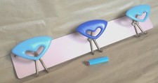 ATTACCAPANNI APPENDIABITI TRE POSTI VINTAGE DESIGN  MADE IN ITALY ANNI '50 '60