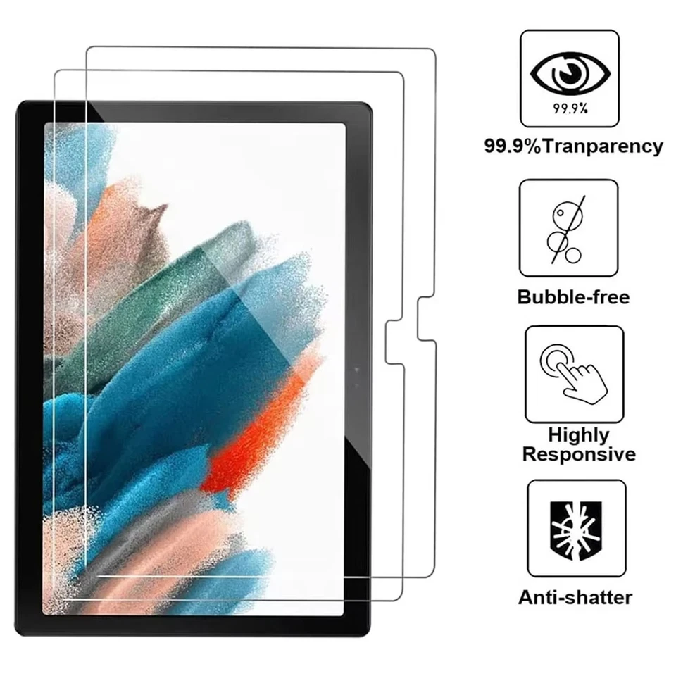 2Pack Tempered Glass Screen Protector For Samsung Galaxy Tab S7 S8 S9 S10+ ULTRA - Image 2 of 4