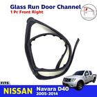 <!--F#f_0-->Glass Run Door Channel Seal Front Right For Nissan Navara D40 4D Pickup 2005-14<!--F/-->