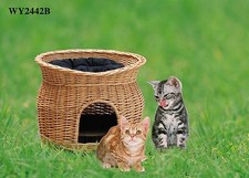 Classic Cute Cattery Two Storey Cat's Bed with Cushions Dog Bed Cat Bed Cat Cage
