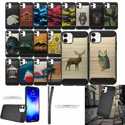 Case For [iPhone 11 Pro Max (6.5'')][Flex TPU Fiber SET5] Matte Minimal Duty