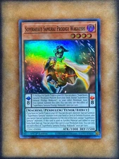 Yugioh Superheavy Samurai Prodigy Wakaushi CYAC-EN006 Super Rare 1st Ed NM