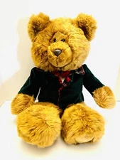 Toys R Us Commonwealth Dapper Soft Dapper Christmas Bear Plush 20” Stuffed Toy
