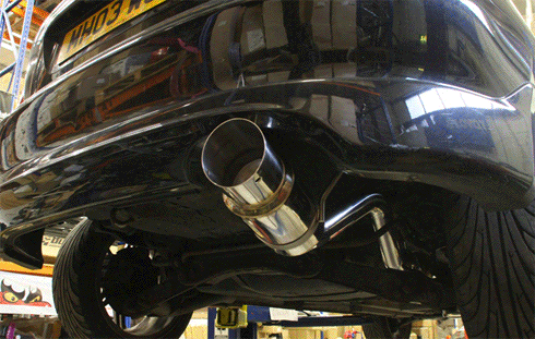 SISTEMA DE ESCAPE ACERO INOXIDABLE M2 HONDA CIVIC EP1 EP2 DEPORTIVO GATO TRASERO 4" Y3004 - Imagen 2 de 2