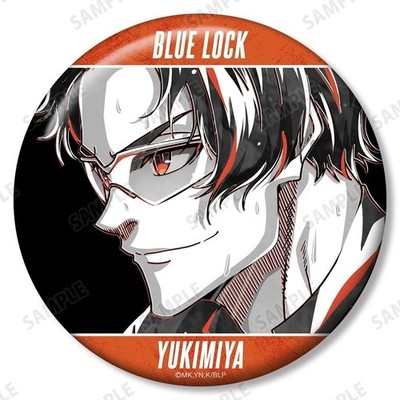 Blue Lock Ani-Art BLACK LABEL 100mm Can Badge Yukimiya Kenyu Anime Pin