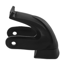 Reusable Rubber Roller Skate Brake Pads Easy Install with Reliable Braking Black