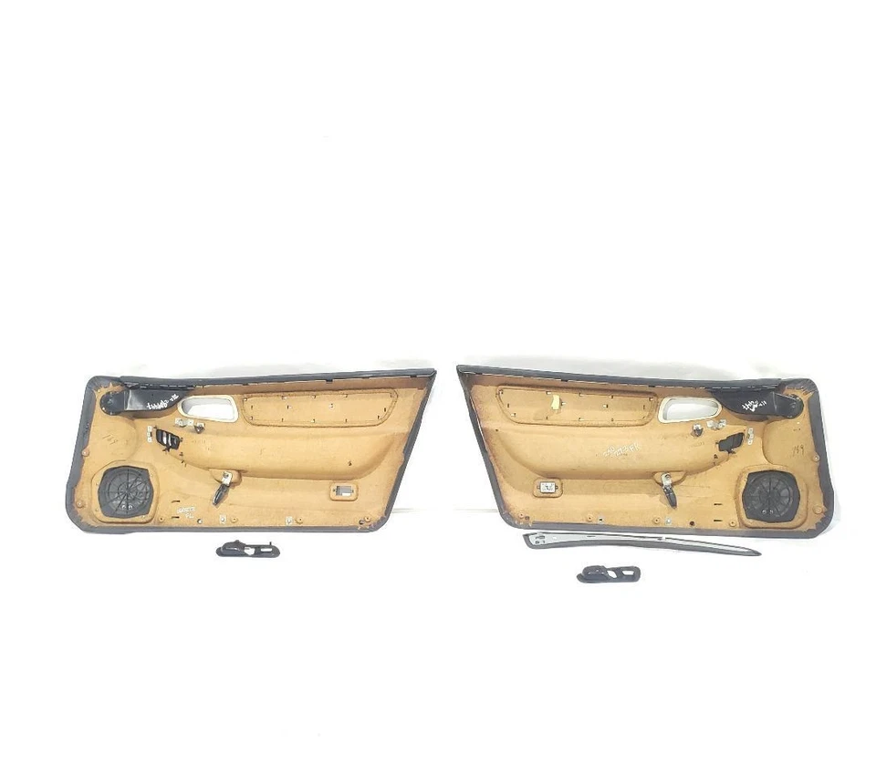 1994 Mitsubishi 3000GT OEM VR4 Black Pair Door Trim Panel See Pics Separation - Image 4 of 4