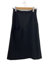 CELINE skirt, size 36, polyester, black.