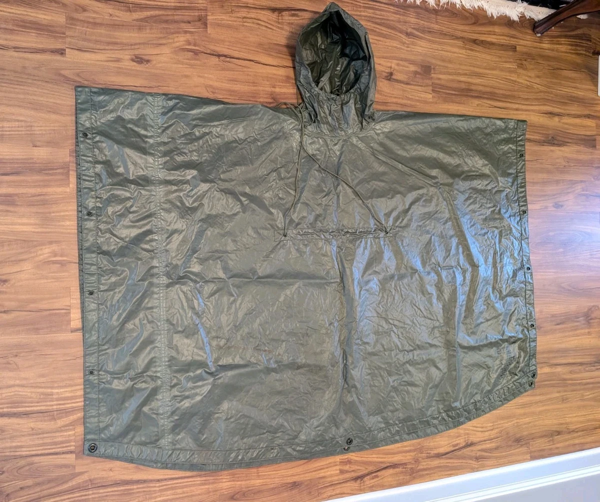 Vietnam Poncho In Original Vietnam War Personal & Field Gear for