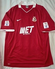 XXL 2010 Portadown FC Nike Home Shirt Irish Cup Final Details Very Rare