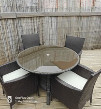 Rattan Effect Patio Set