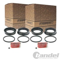 2X Febest Reparatursatz Bremssattel Vorne Passend FüR Dodge Durango Jeep Grand