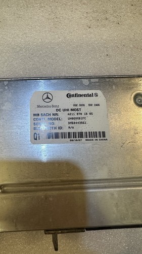 Mercedes W211 E Klasse Telefon Bluetooth Steuergerät A2118701885