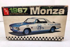 Vintage Amt 1967 Corvair Monza Hardtop 125 Model Kit 5727-170 Unbuilt Rare
