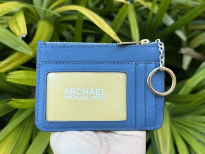 Michael Kors Jet Set Travel Small Coin Pouch ID Key Holder Wallet