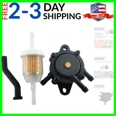 #ad 808656 Fuel Pump for Bamp;S Lawn Mower Tractor Gas Vacuum Fuel Pump with Fuel Fi... $18.69
