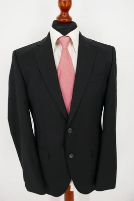 Hugo Boss Sakko Gr.94 100% Schurwolle Anthrazit Schwarz Black Label Neuwertig - Bild 1 von 4