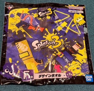 SPLATOON 3 15x10in Hand Towel  Unsold/Unopened, BanGD Design Prize, Incredibly